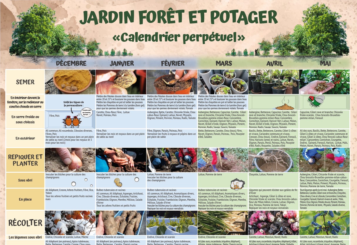 calendrier permaculture